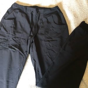 Black Jogger Scrub Bottoms